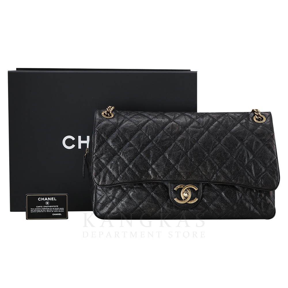 CHANEL(USED)샤넬 시즌 캐비어 점보 체인백