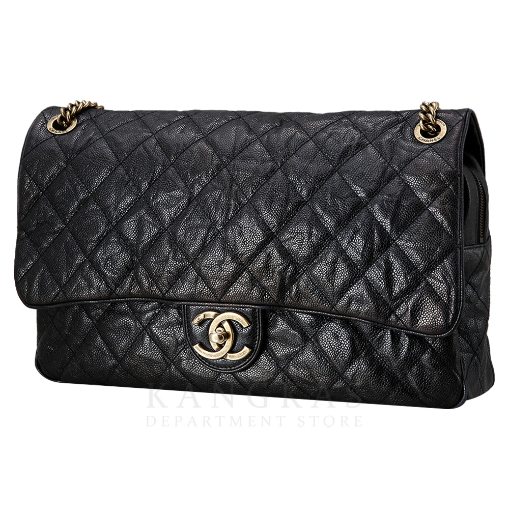 CHANEL(USED)샤넬 시즌 캐비어 점보 체인백