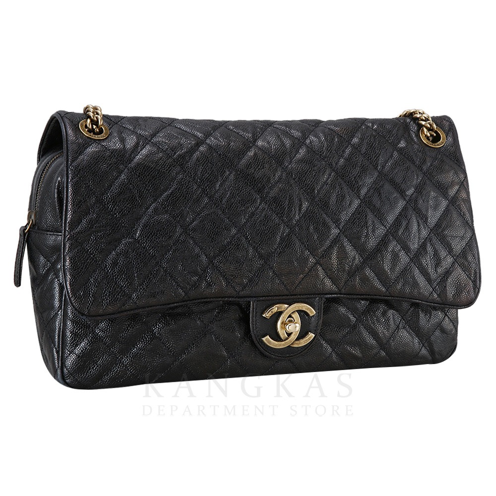 CHANEL(USED)샤넬 시즌 캐비어 점보 체인백