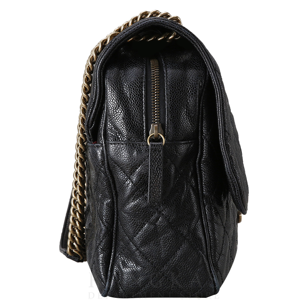 CHANEL(USED)샤넬 시즌 캐비어 점보 체인백