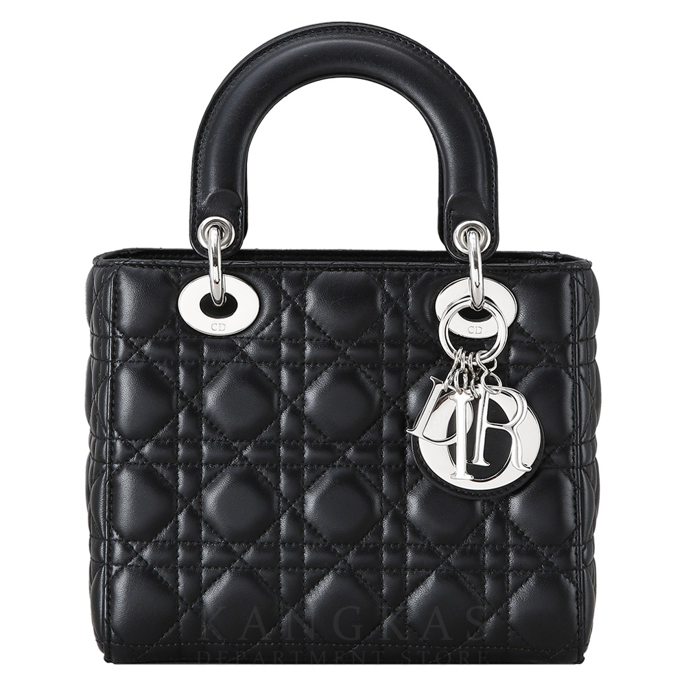 CHRISTIAN DIOR(USED)크리스찬디올 레이디디올 MYABC 스몰 블랙