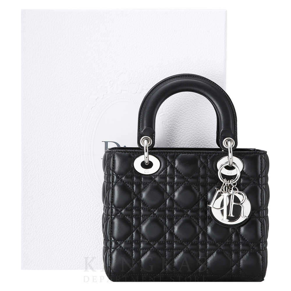 CHRISTIAN DIOR(USED)크리스찬디올 레이디디올 MYABC 스몰 블랙