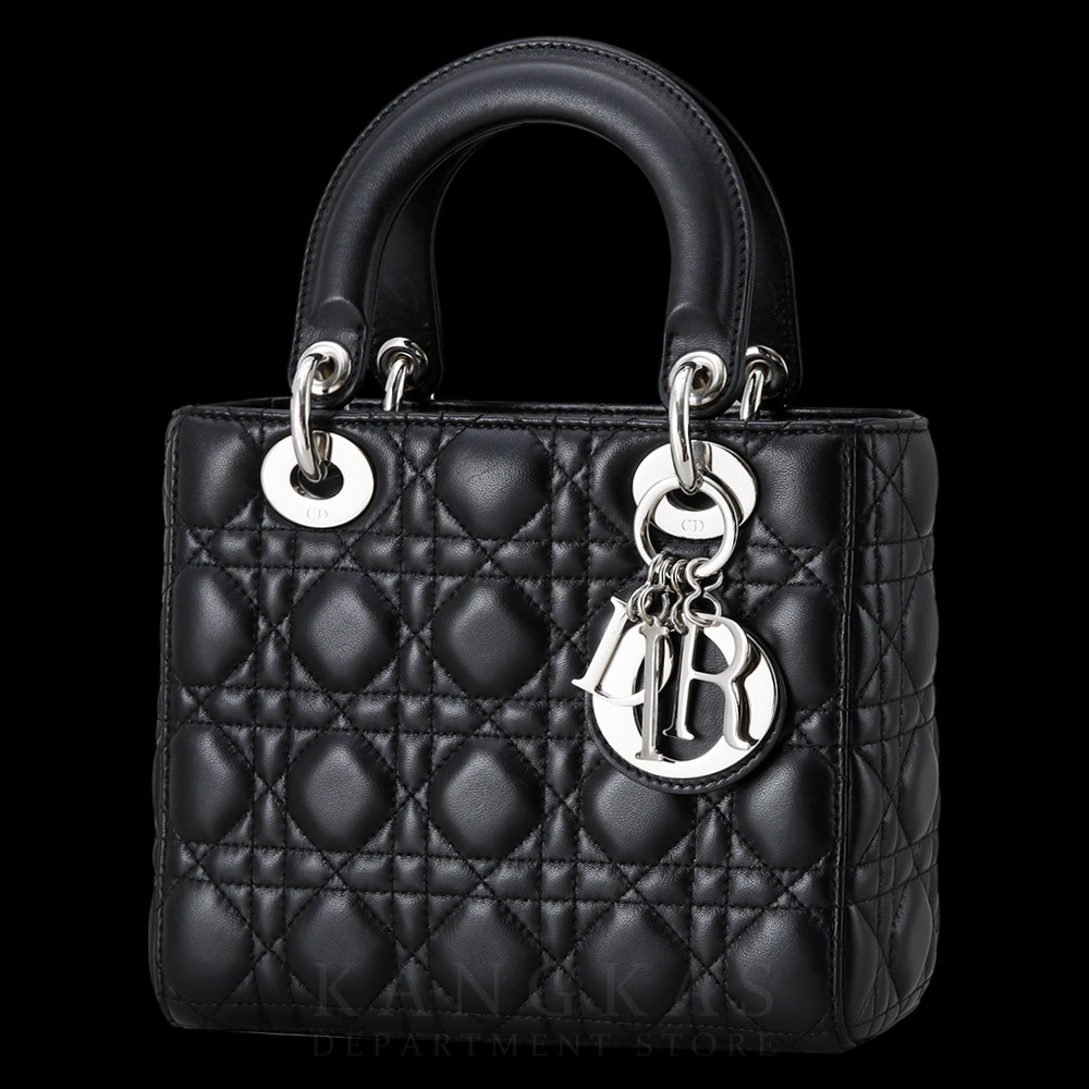 CHRISTIAN DIOR(USED)크리스찬디올 레이디디올 MYABC 스몰 블랙