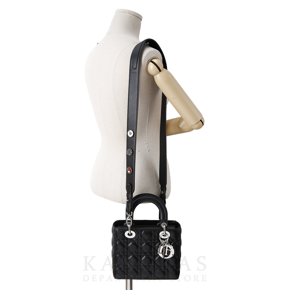 CHRISTIAN DIOR(USED)크리스찬디올 레이디디올 MYABC 스몰 블랙