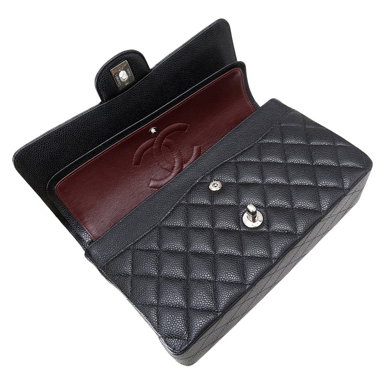 CHANEL(NEW)샤넬 클래식 캐비어 미듐