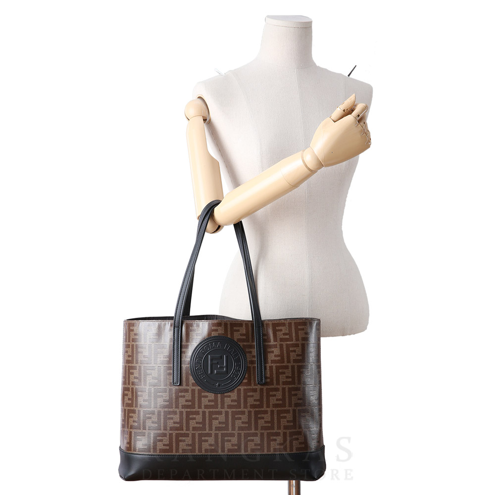 FENDI(USED)펜디 8BH348 로고 쇼퍼백