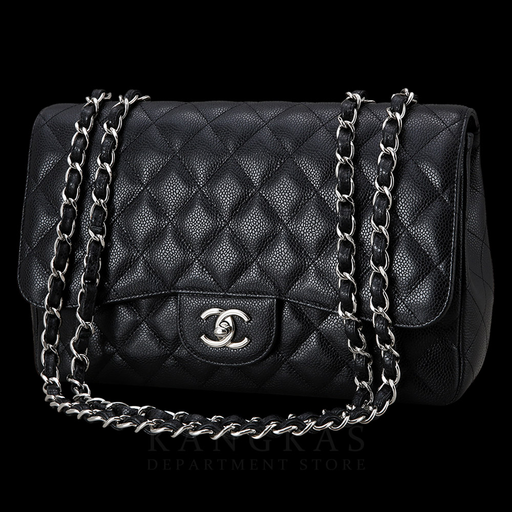 CHANEL(USED)샤넬 캐비어 클래식 라지 원플랩백