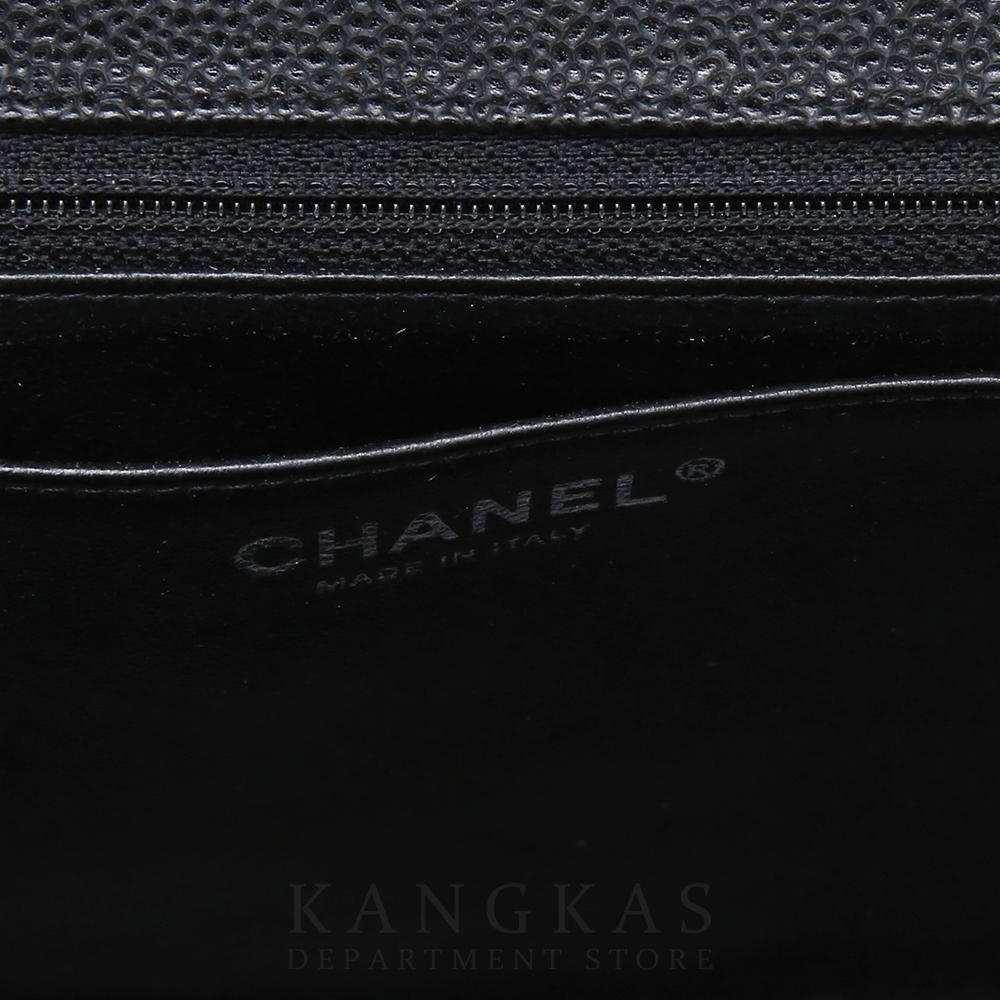 CHANEL(USED)샤넬 캐비어 클래식 라지 원플랩백