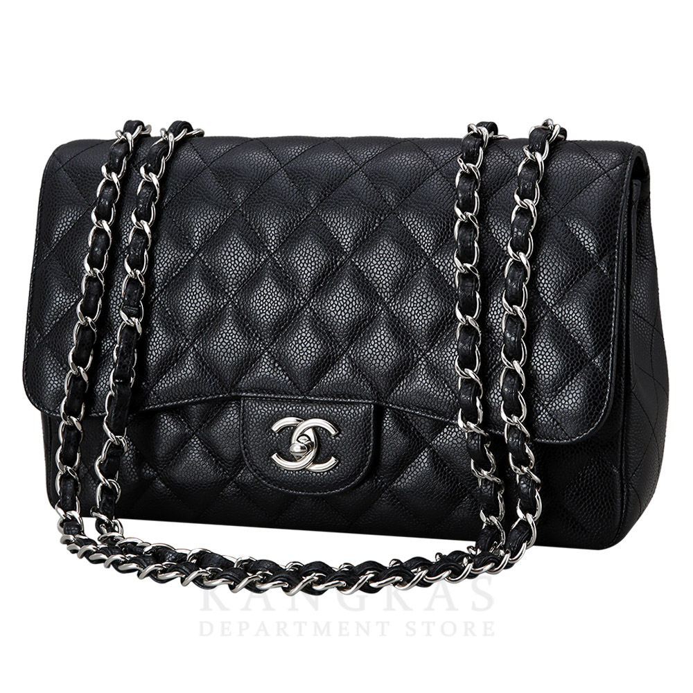 CHANEL(USED)샤넬 캐비어 클래식 라지 원플랩백