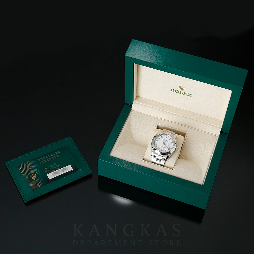 ROLEX(NEW)롤렉스 데이저스트41 스틸 화이트 126300 (새상품) NEW PRODUCT