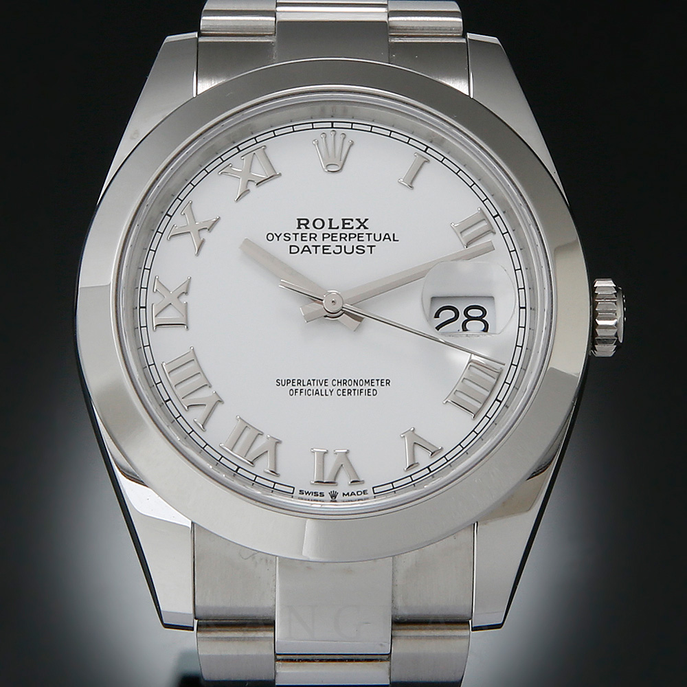 ROLEX(NEW)롤렉스 데이저스트41 스틸 화이트 126300 (새상품) NEW PRODUCT