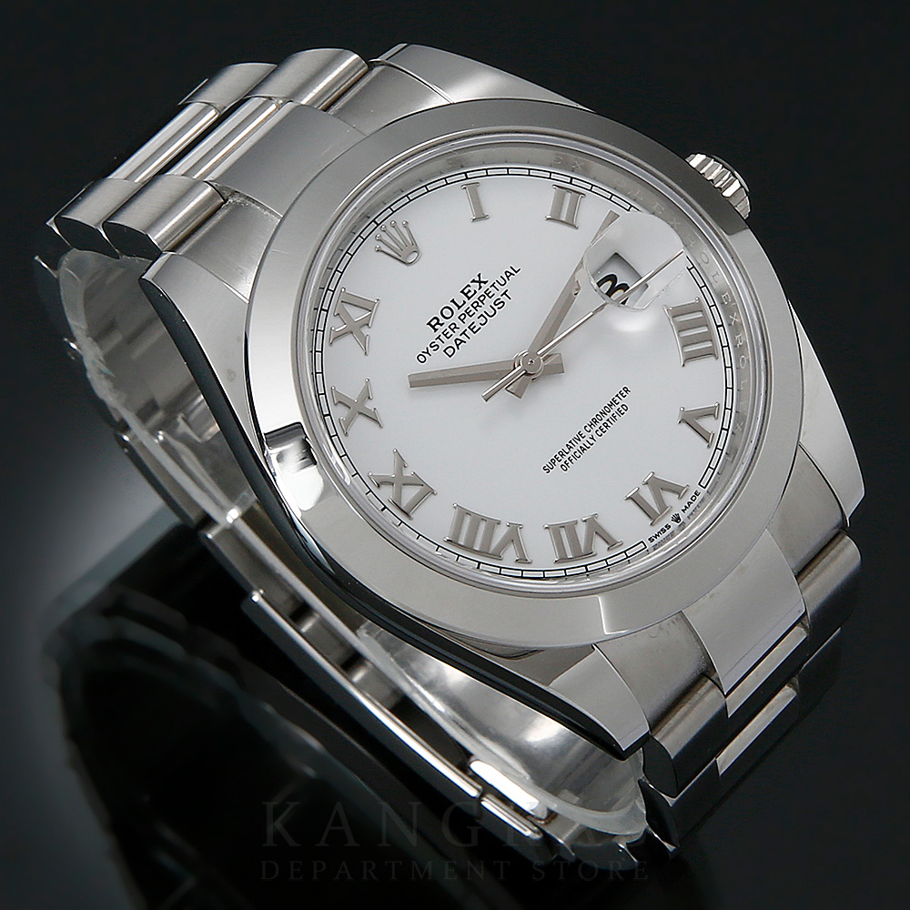ROLEX(NEW)롤렉스 데이저스트41 스틸 화이트 126300 (새상품) NEW PRODUCT