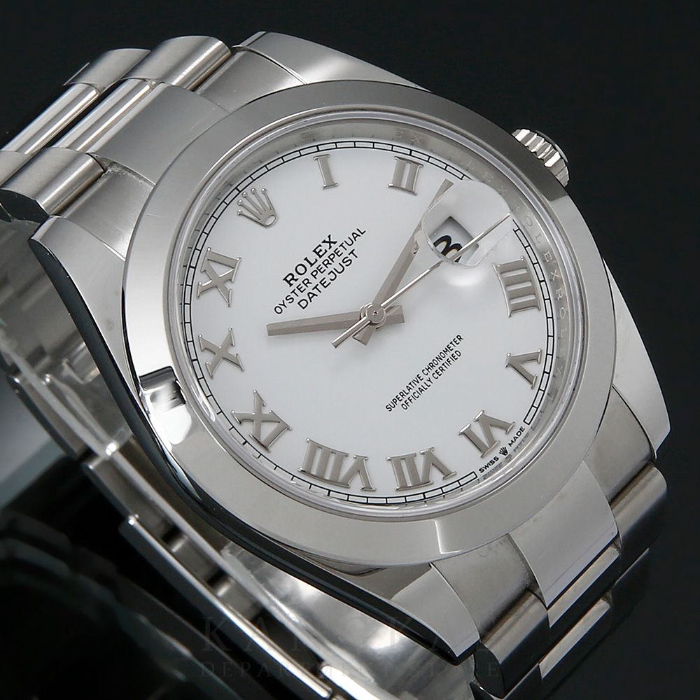 ROLEX(NEW)롤렉스 데이저스트41 스틸 화이트 126300 (새상품) NEW PRODUCT