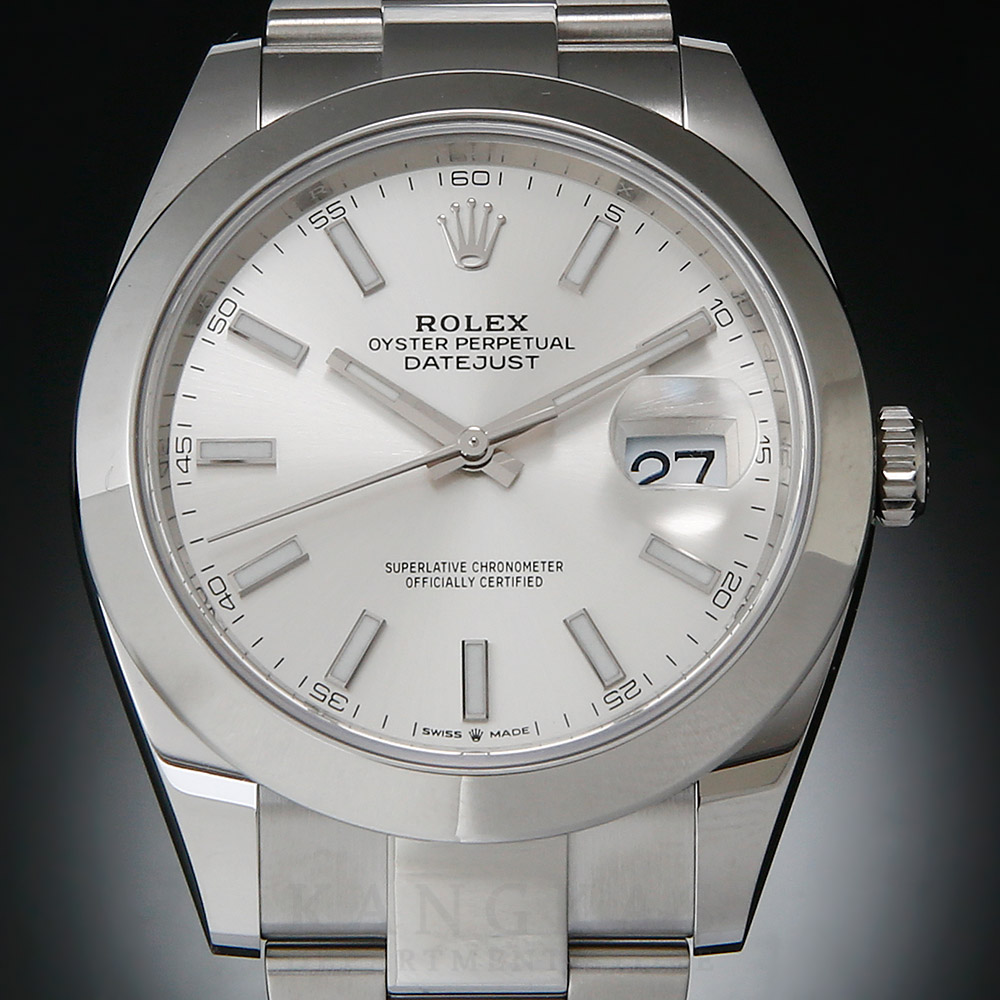 ROLEX(NEW)롤렉스 데이저스트41 스틸 실버 126300 (새상품) NEW PRODUCT