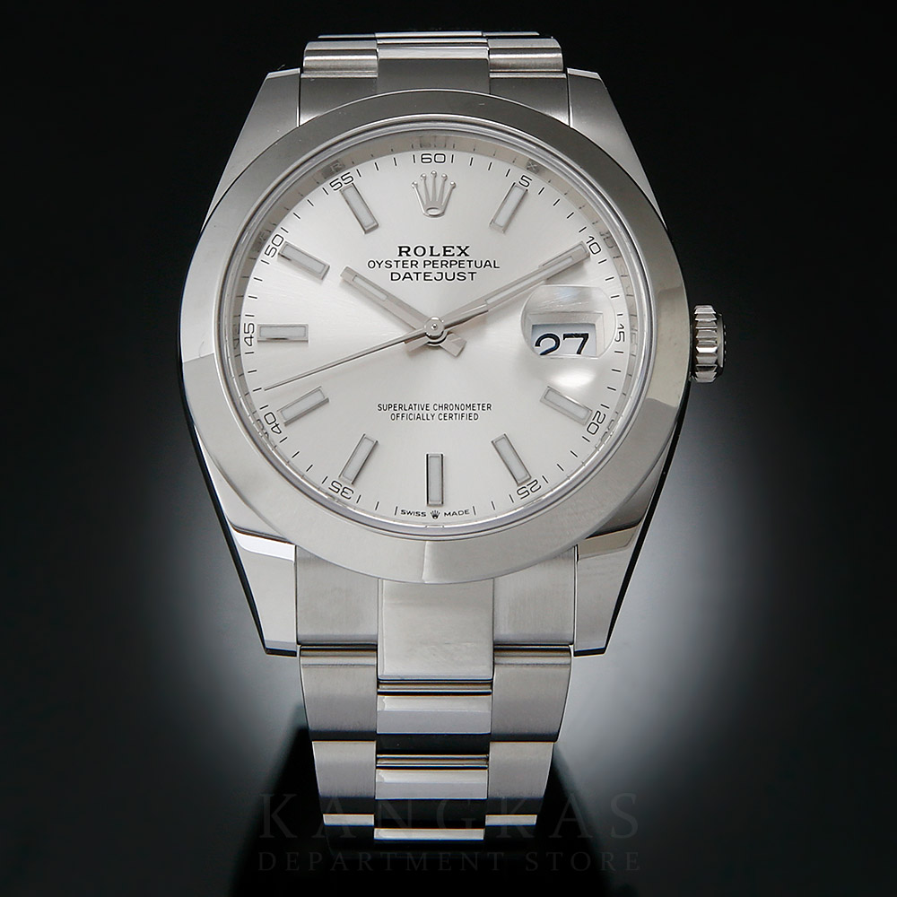 ROLEX(NEW)롤렉스 데이저스트41 스틸 실버 126300 (새상품) NEW PRODUCT