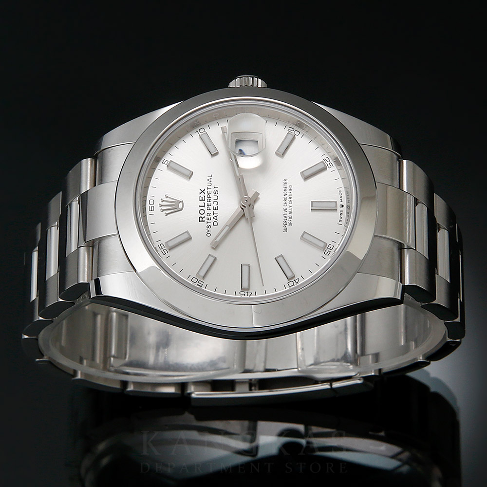 ROLEX(NEW)롤렉스 데이저스트41 스틸 실버 126300 (새상품) NEW PRODUCT