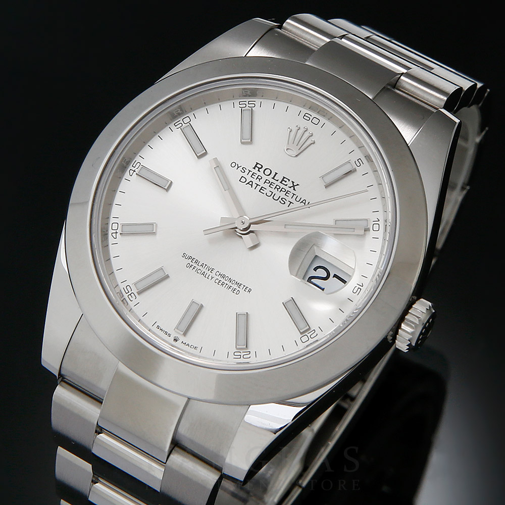 ROLEX(NEW)롤렉스 데이저스트41 스틸 실버 126300 (새상품) NEW PRODUCT