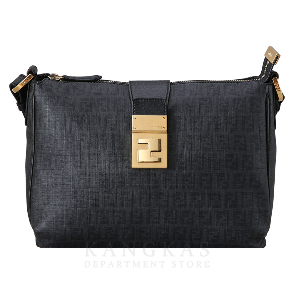 FENDI(USED)펜디 8BT193 FF로고 크로스백 블랙