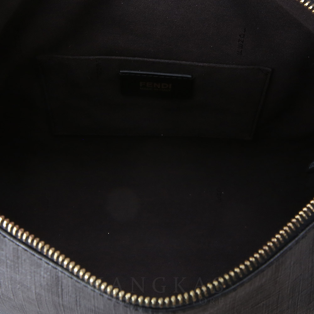 FENDI(USED)펜디 8BT193 FF로고 크로스백 블랙