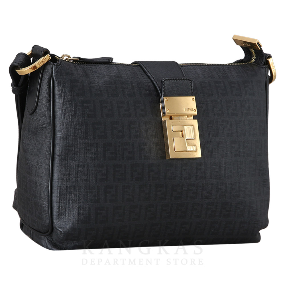 FENDI(USED)펜디 8BT193 FF로고 크로스백 블랙
