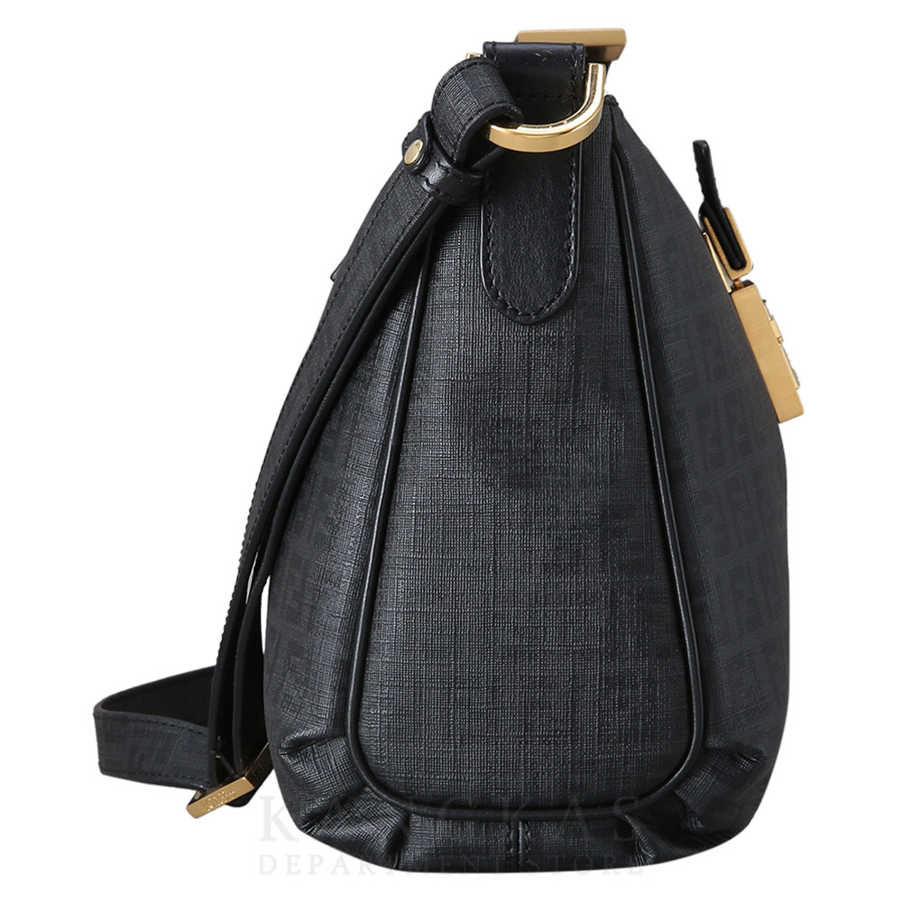 FENDI(USED)펜디 8BT193 FF로고 크로스백 블랙