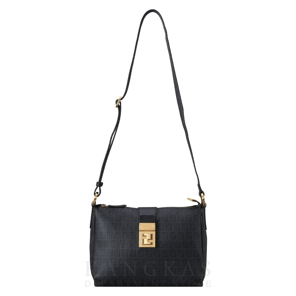 FENDI(USED)펜디 8BT193 FF로고 크로스백 블랙