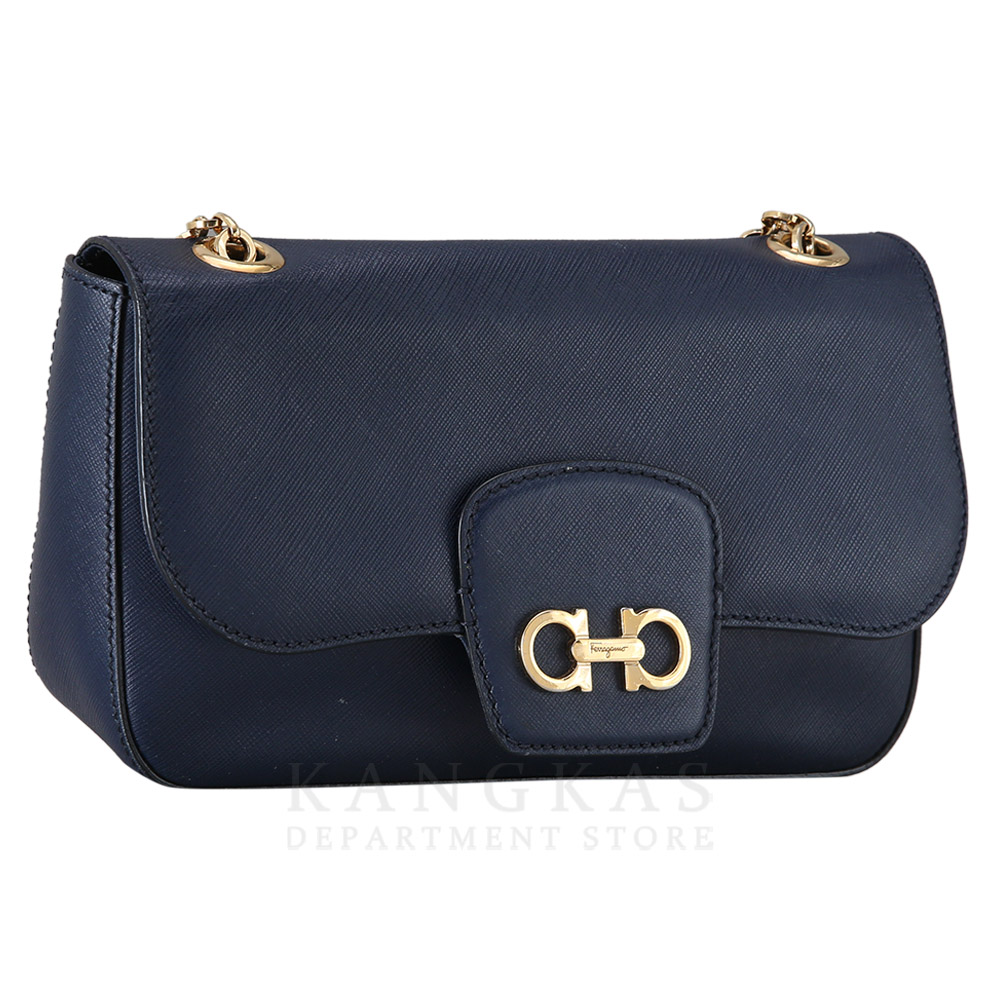 FERRAGAMO(USED)페레가모 간치니 체인 숄더 백