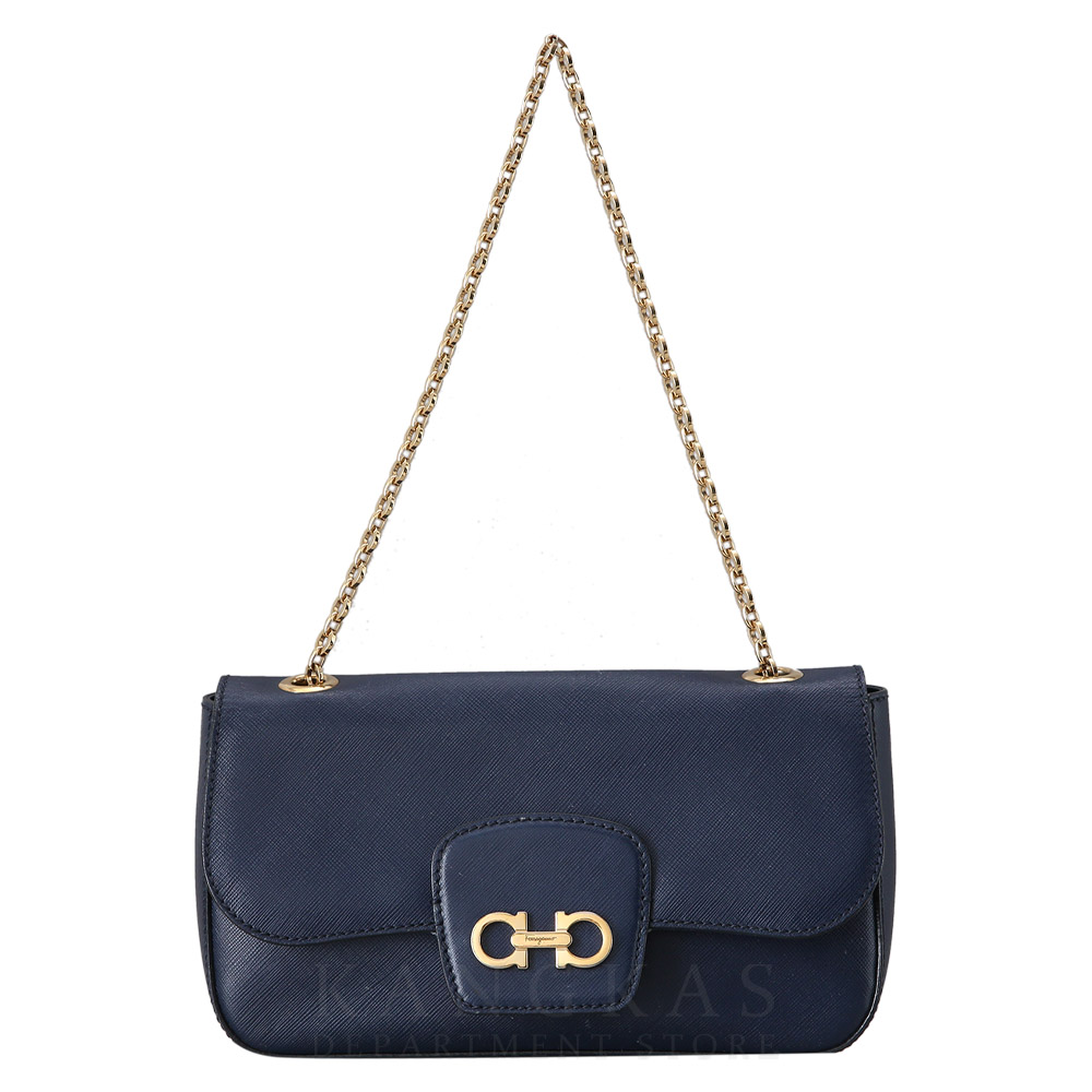 FERRAGAMO(USED)페레가모 간치니 체인 숄더 백