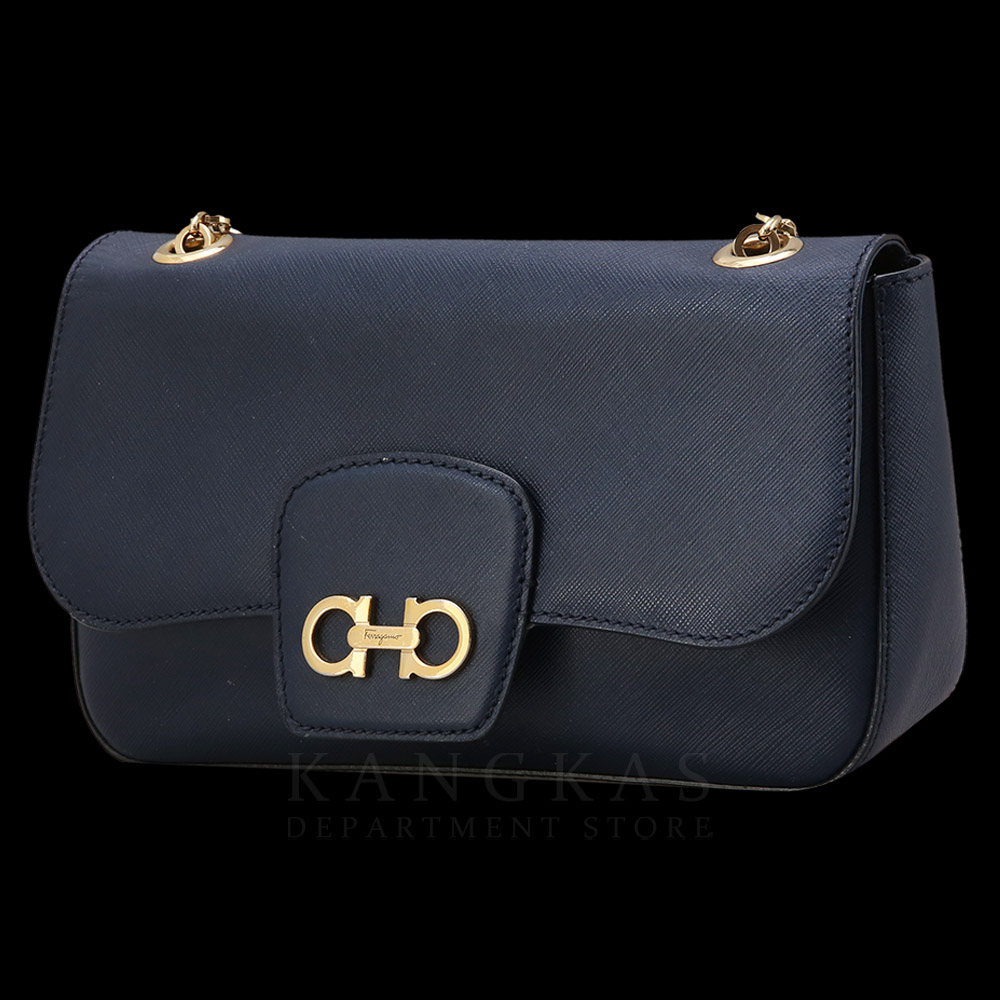 FERRAGAMO(USED)페레가모 간치니 체인 숄더 백