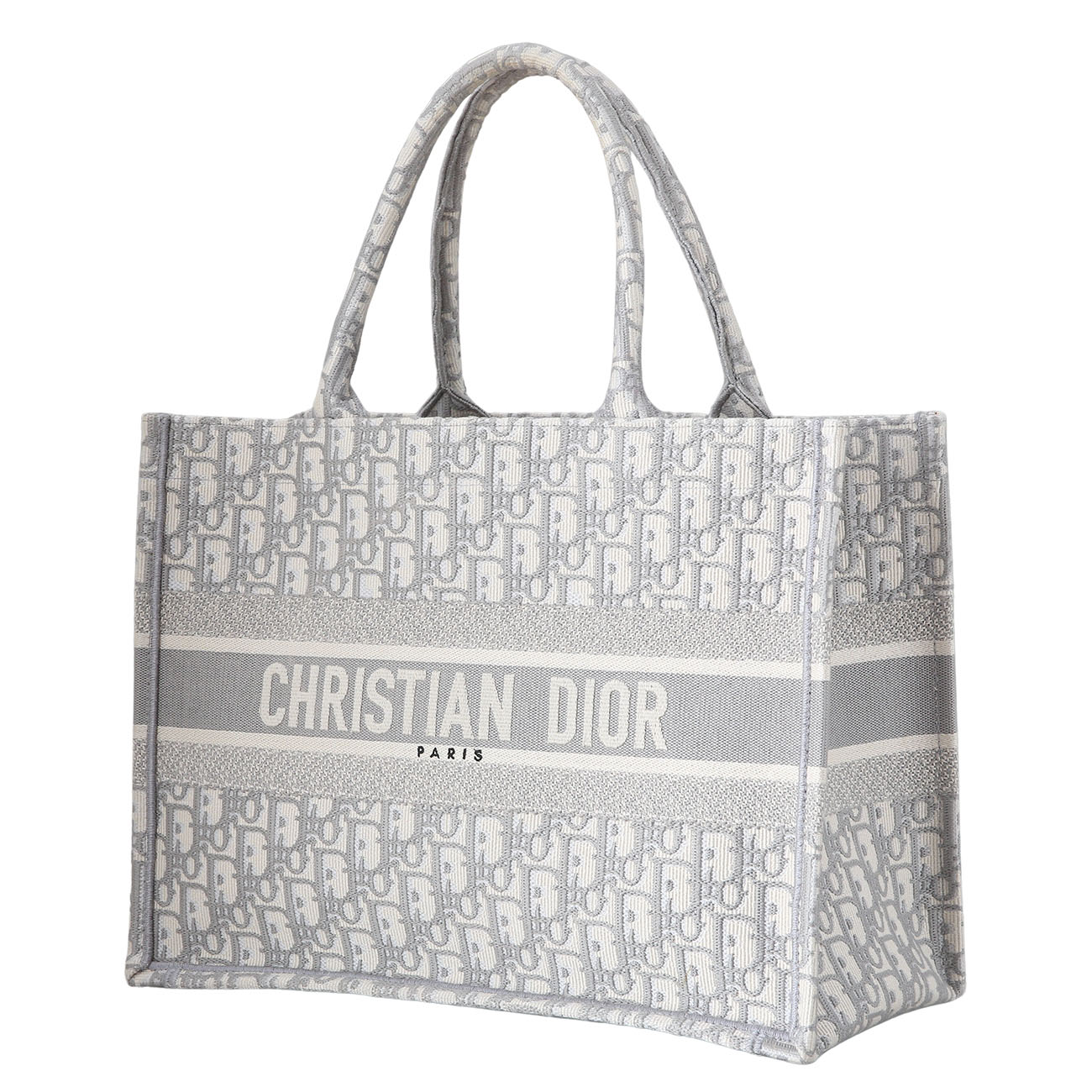 CHRISTIAN DIOR(USED)크리스찬디올 오블리크 북토트 미디움 백
