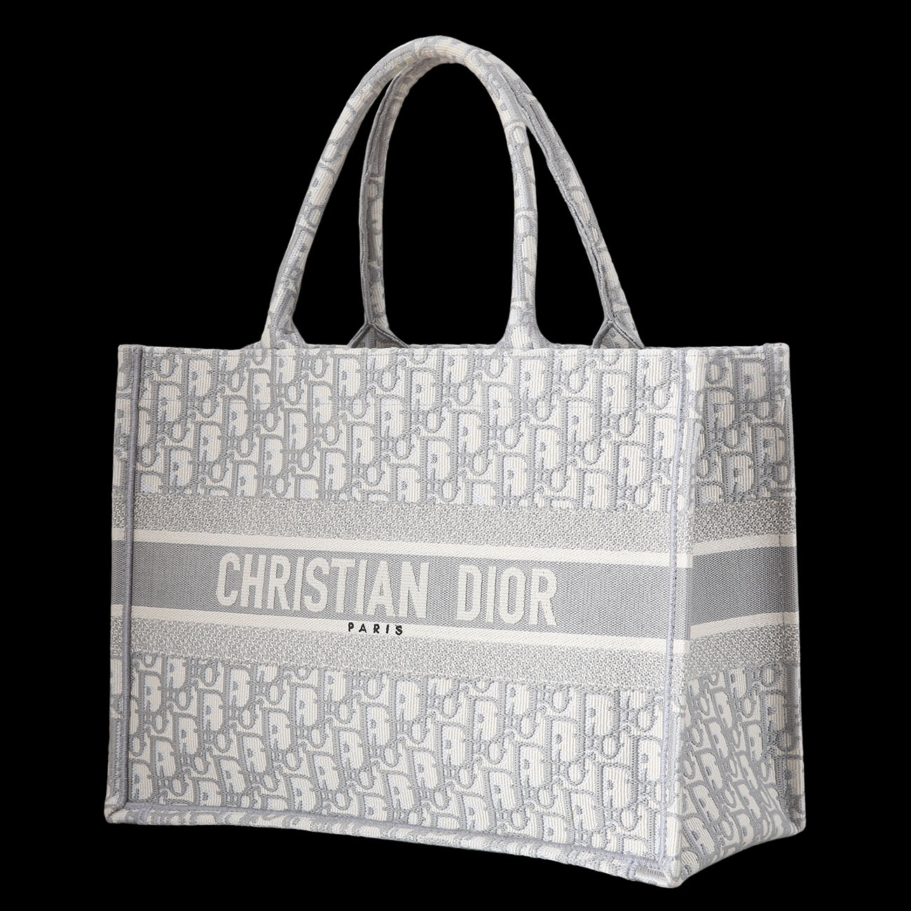 CHRISTIAN DIOR(USED)크리스찬디올 오블리크 북토트 미디움 백