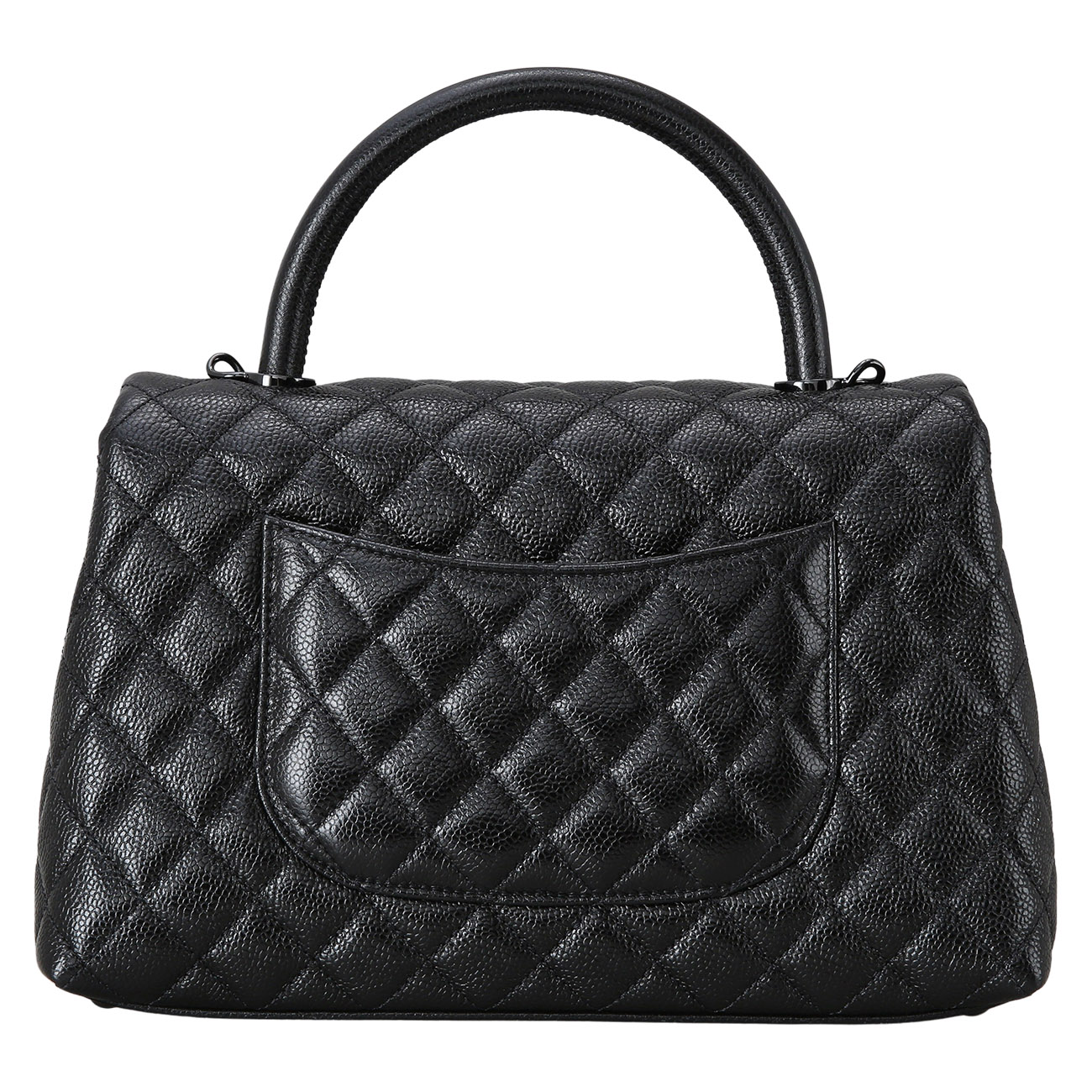 CHANEL(USED)샤넬 쏘블랙 코코핸들 미듐