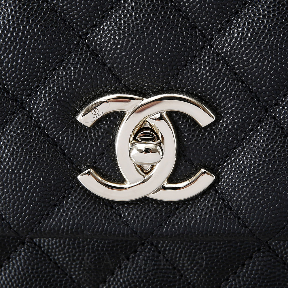 CHANEL(USED)샤넬 캐비어 코코핸들 미듐