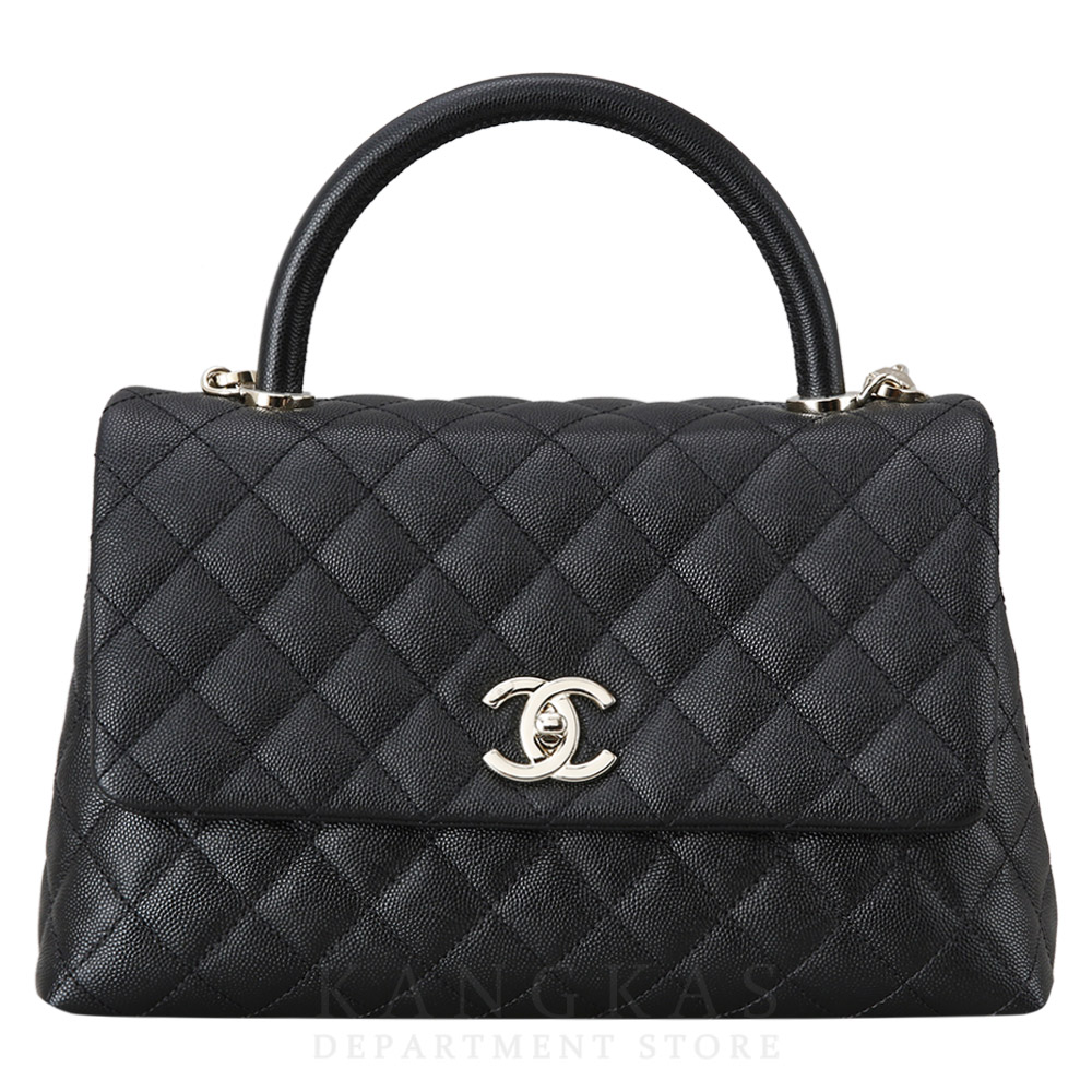 CHANEL(USED)샤넬 캐비어 코코핸들 미듐