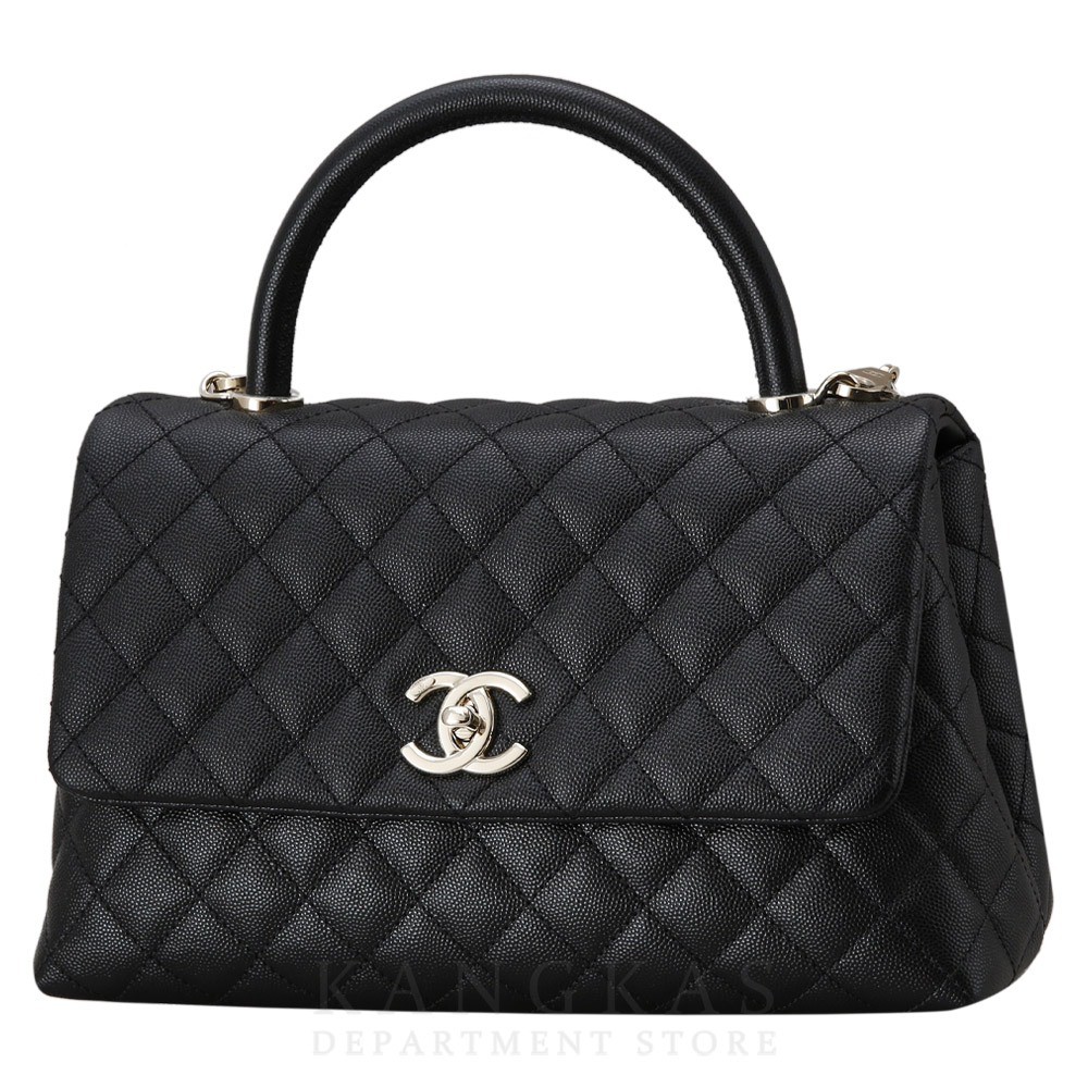 CHANEL(USED)샤넬 캐비어 코코핸들 미듐