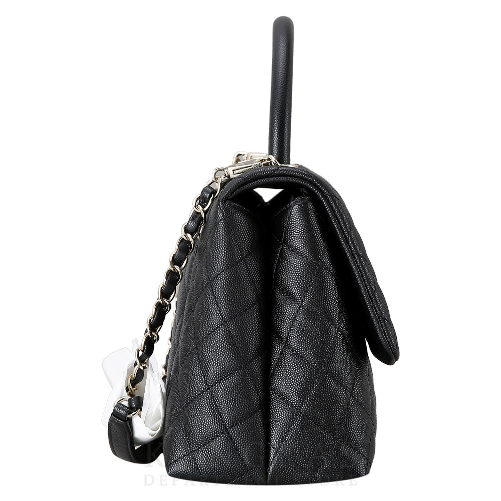 CHANEL(USED)샤넬 캐비어 코코핸들 미듐
