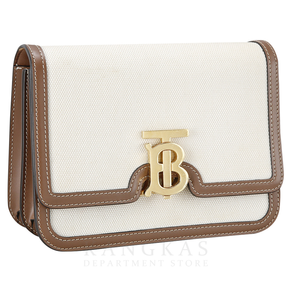 BURBERRY(USED)버버리 캔버스 레더 스몰 TB 백