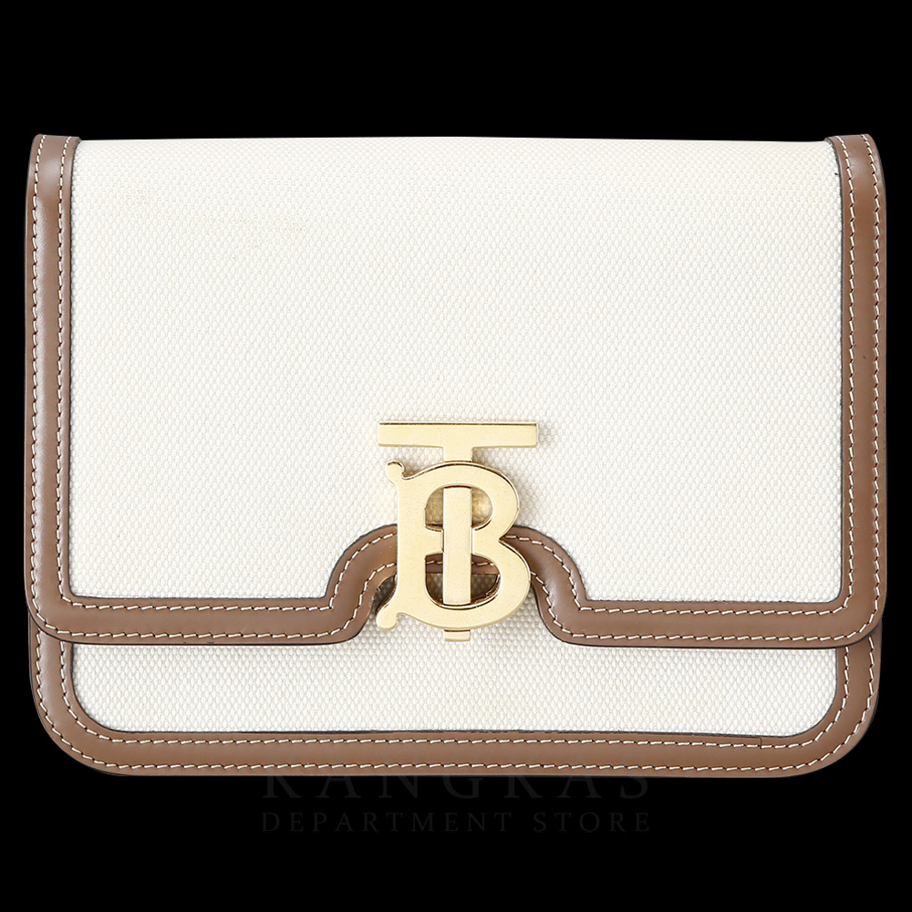 BURBERRY(USED)버버리 캔버스 레더 스몰 TB 백