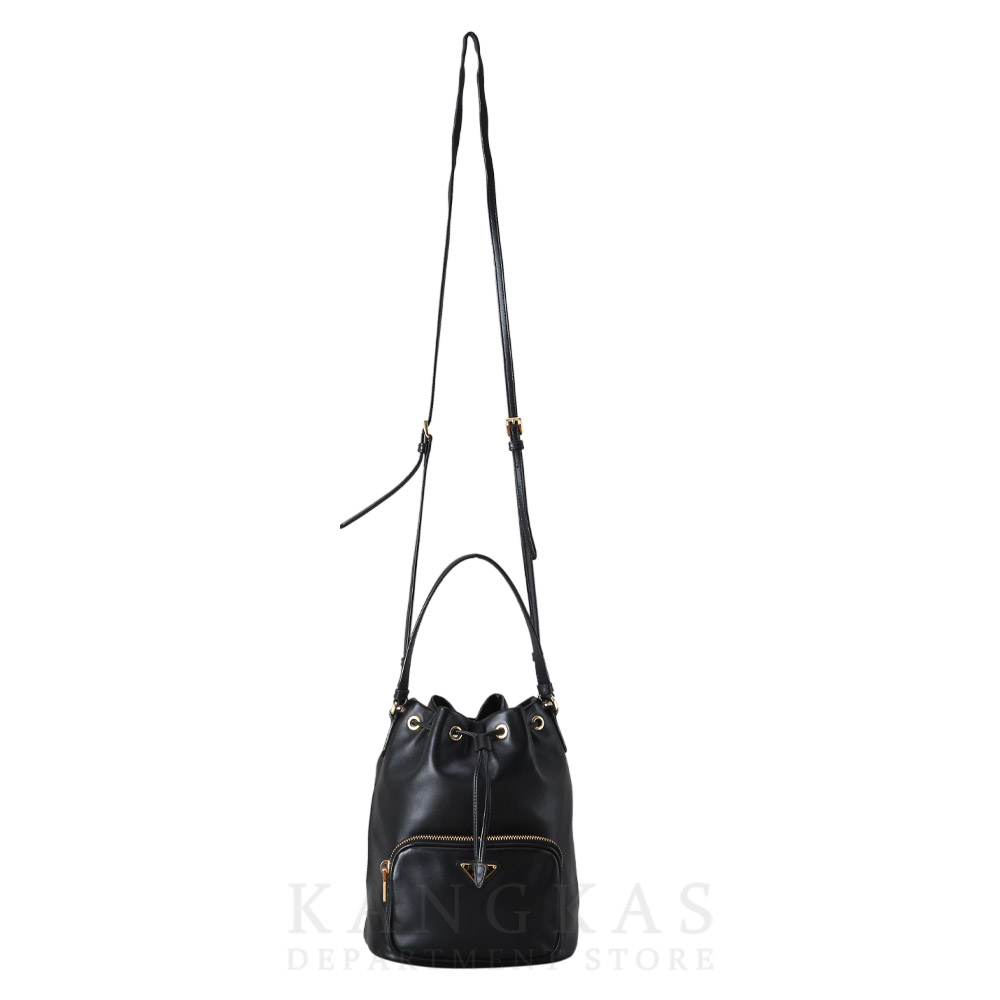 PRADA(USED)프라다 1BH038 레더 버킷백