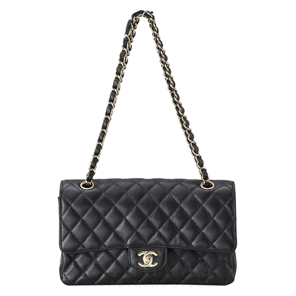 CHANEL(USED)샤넬 캐비어 클래식 미듐 플랩백