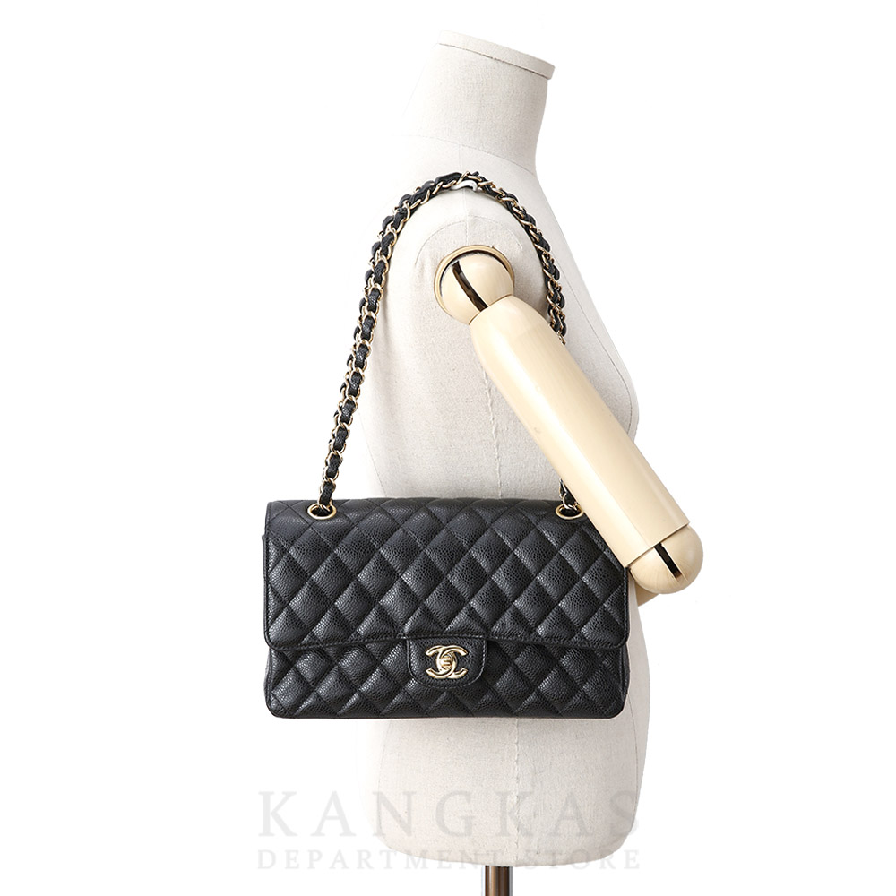 CHANEL(USED)샤넬 캐비어 클래식 미듐 플랩백