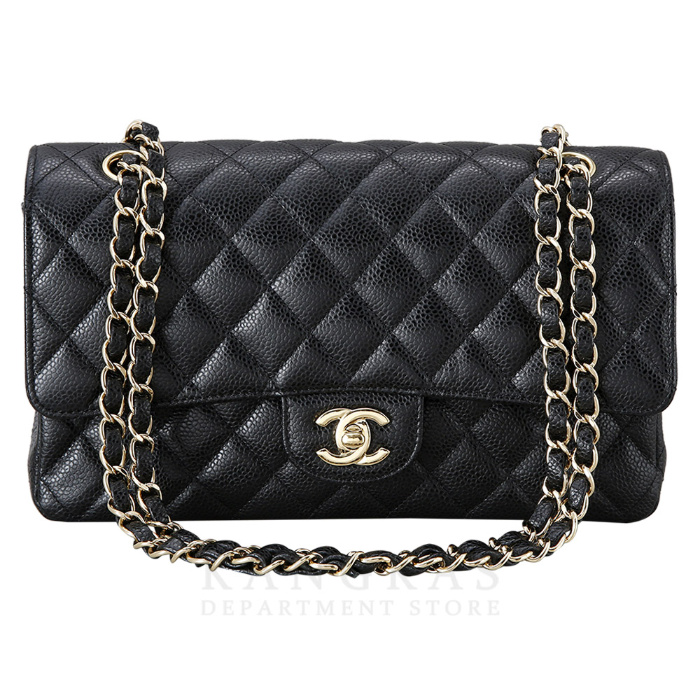 CHANEL(USED)샤넬 캐비어 클래식 미듐 플랩백