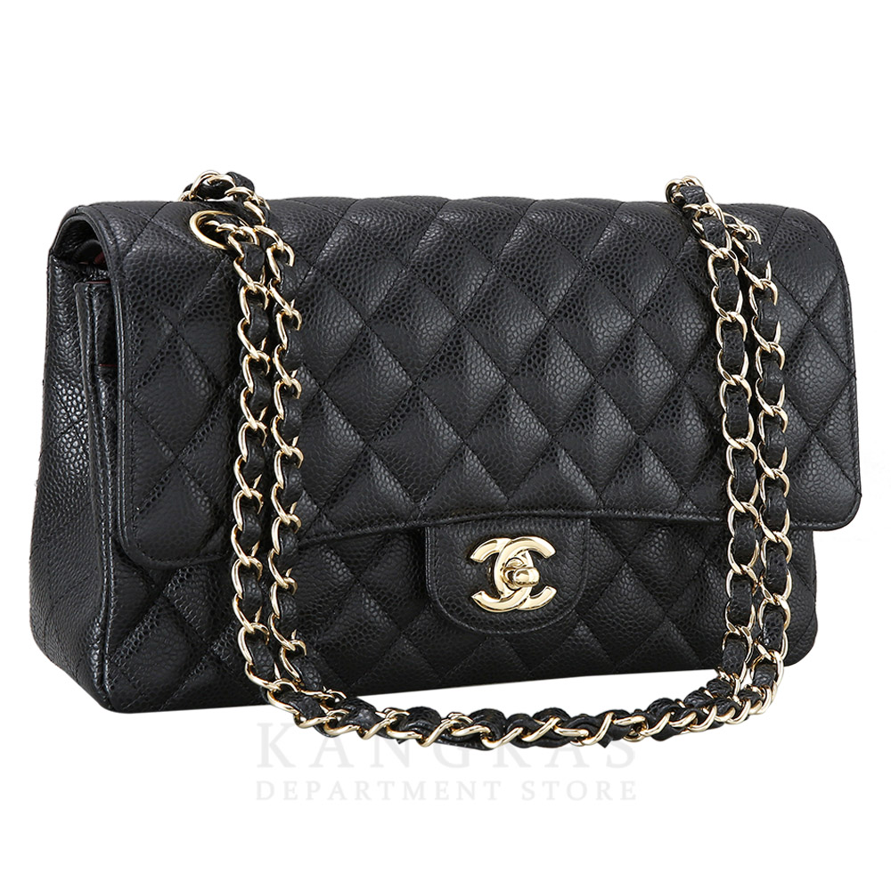 CHANEL(USED)샤넬 캐비어 클래식 미듐 플랩백