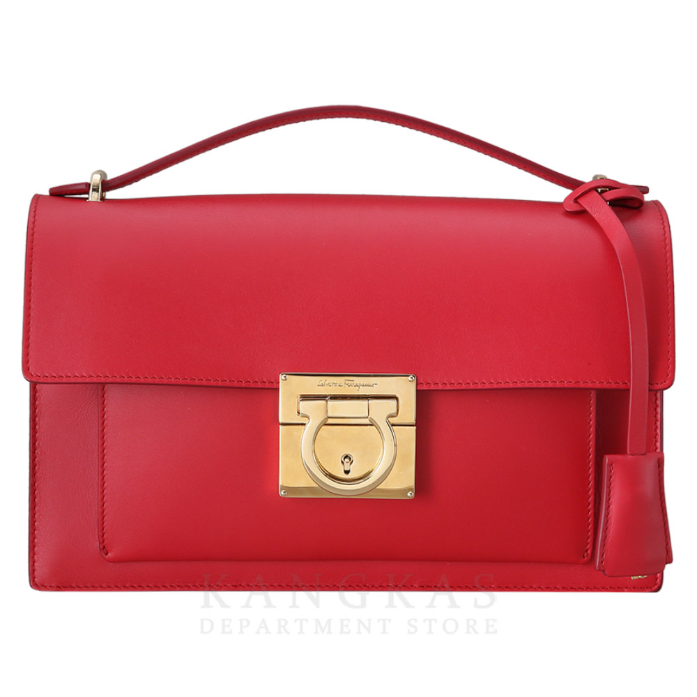 FERRAGAMO(USED)페레가모 간치니 버클 숄더백