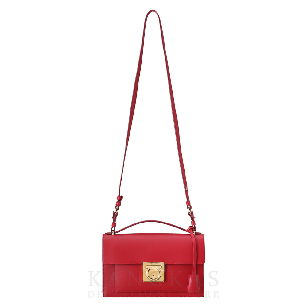 FERRAGAMO(USED)페레가모 간치니 버클 숄더백