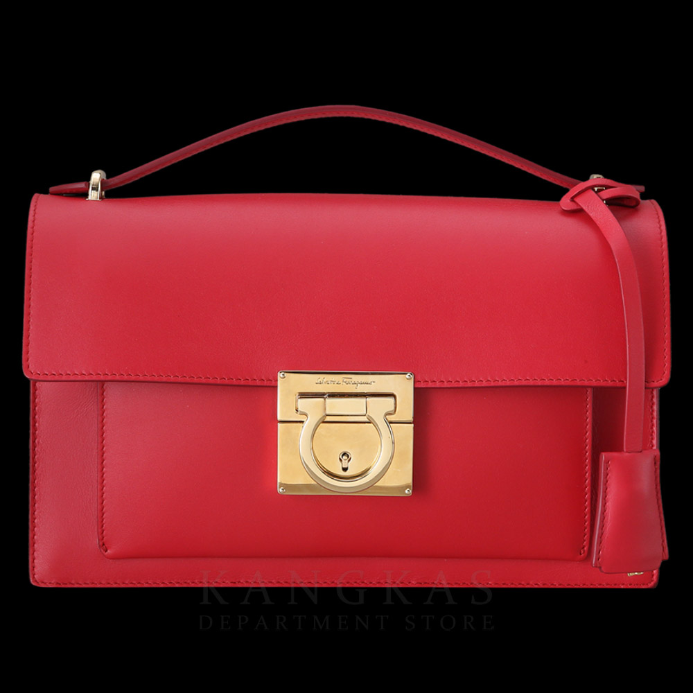 FERRAGAMO(USED)페레가모 간치니 버클 숄더백
