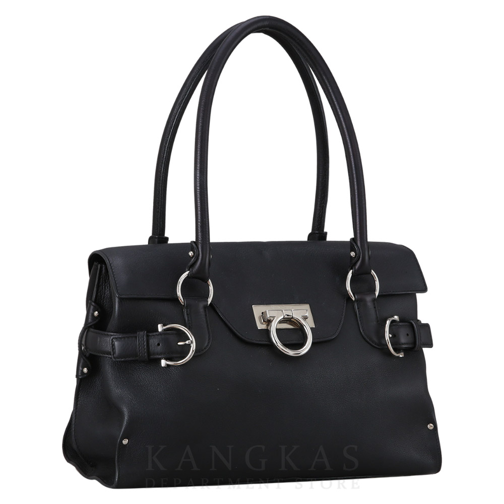 FERRAGAMO(USED)페레가모 간치니 플랩 토트백