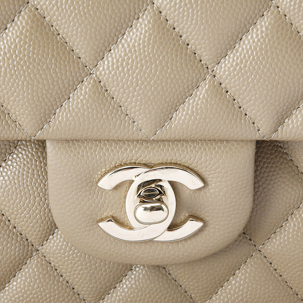 CHANEL(USED)샤넬 캐비어 클래식 미듐 플랩백