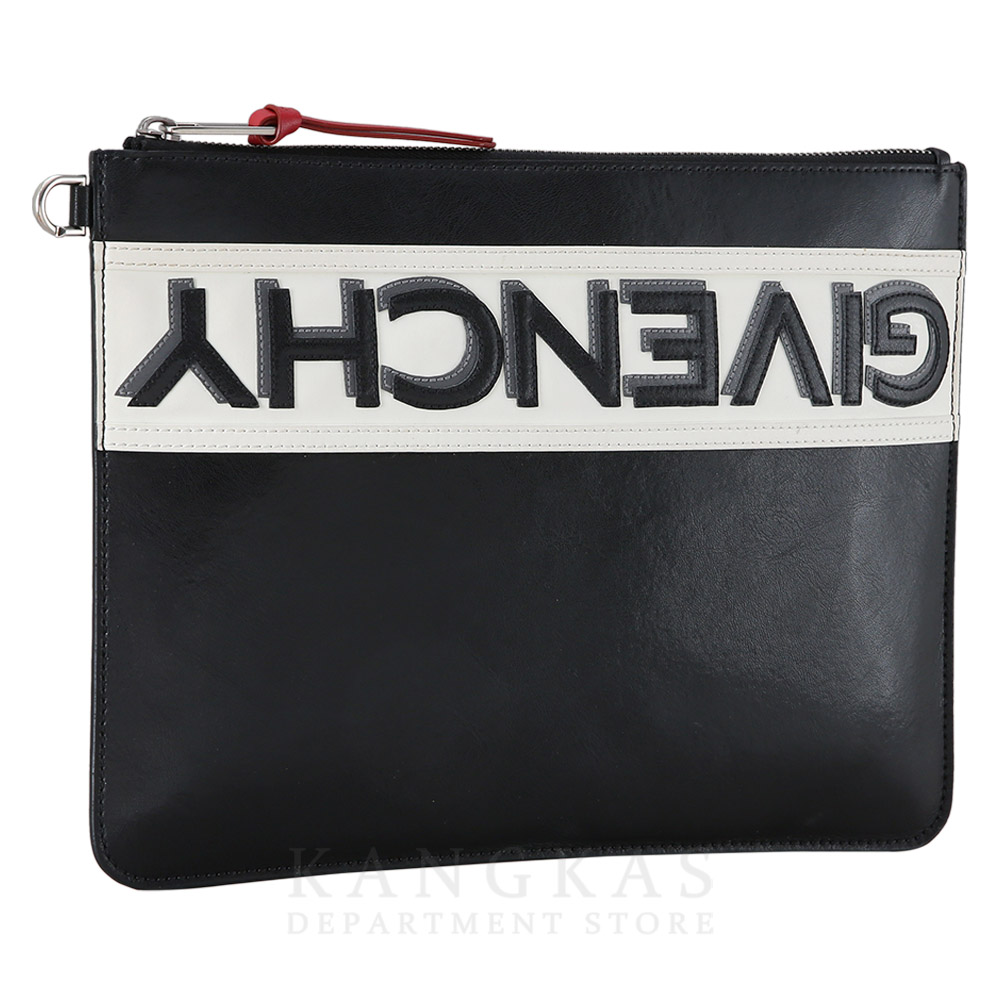 GIVENCHY(USED)지방시 미러 로고 클러치