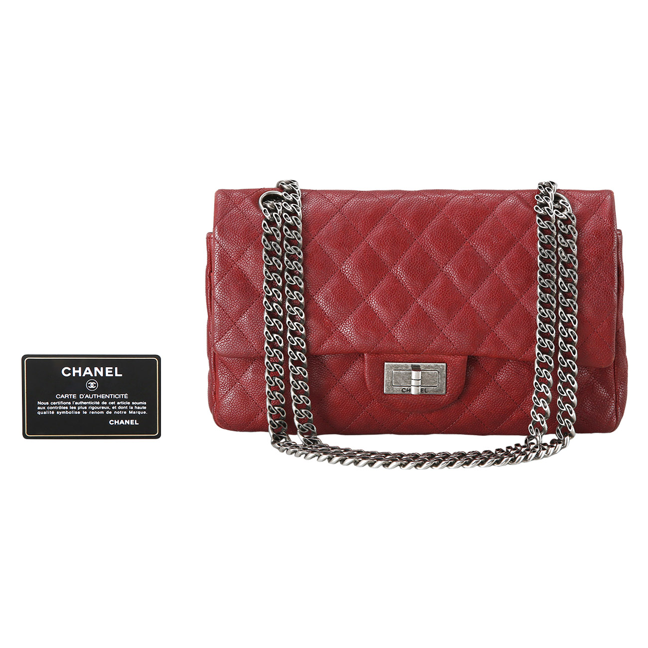 CHANEL(USED)샤넬 시즌 2.55 빈티지 플랩백